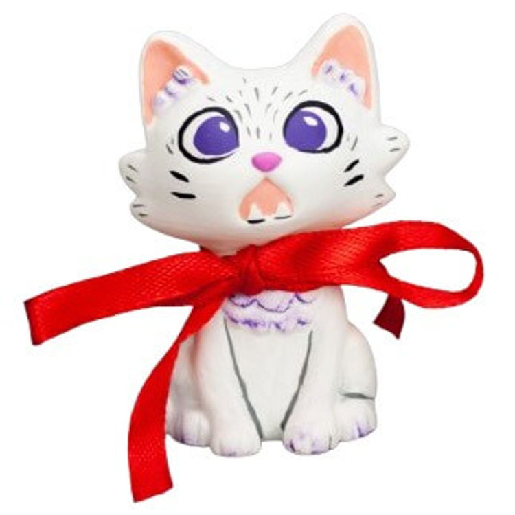 White Christmas Baby Wananeko Red by Stickup Monsters (Javier Jiménez)