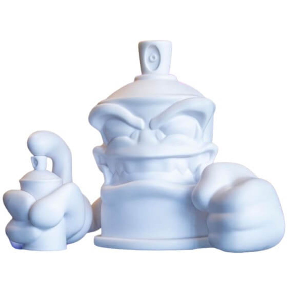 White DIY Krush the Kan