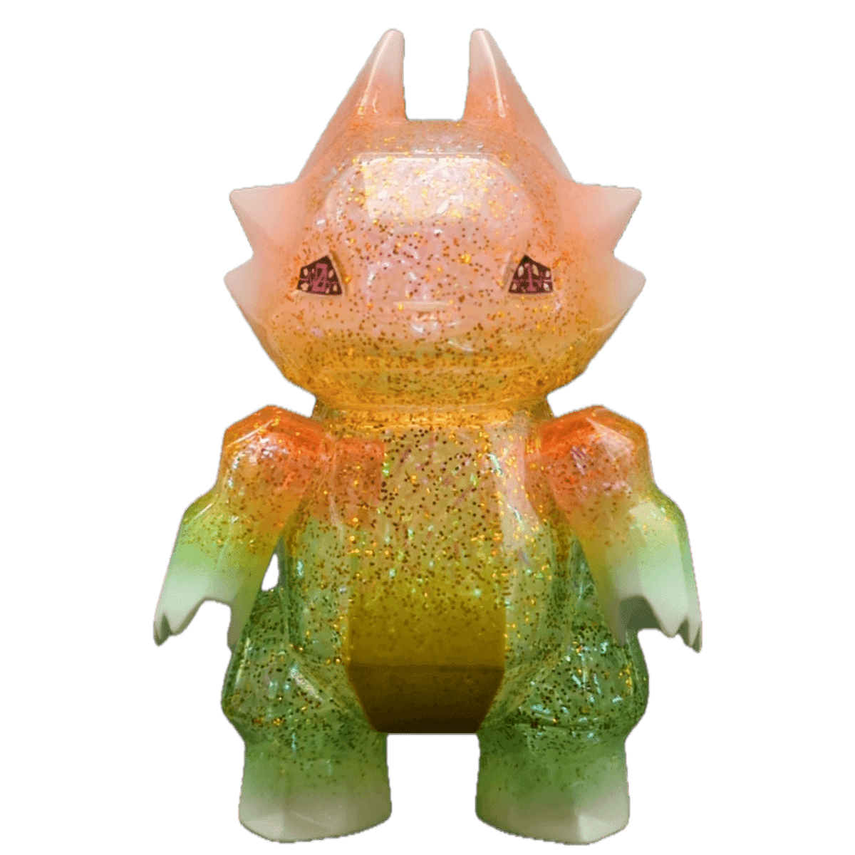 Green/Orange/White Glitter