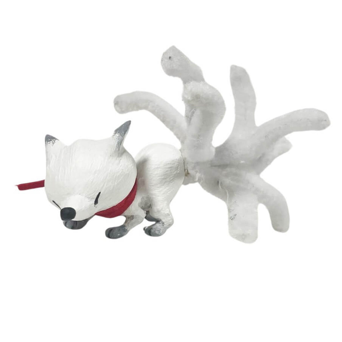 White Ninetails Foxin