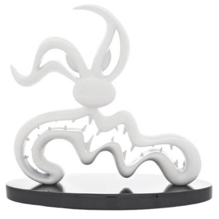 White Scary Guy by Kenny Scharf