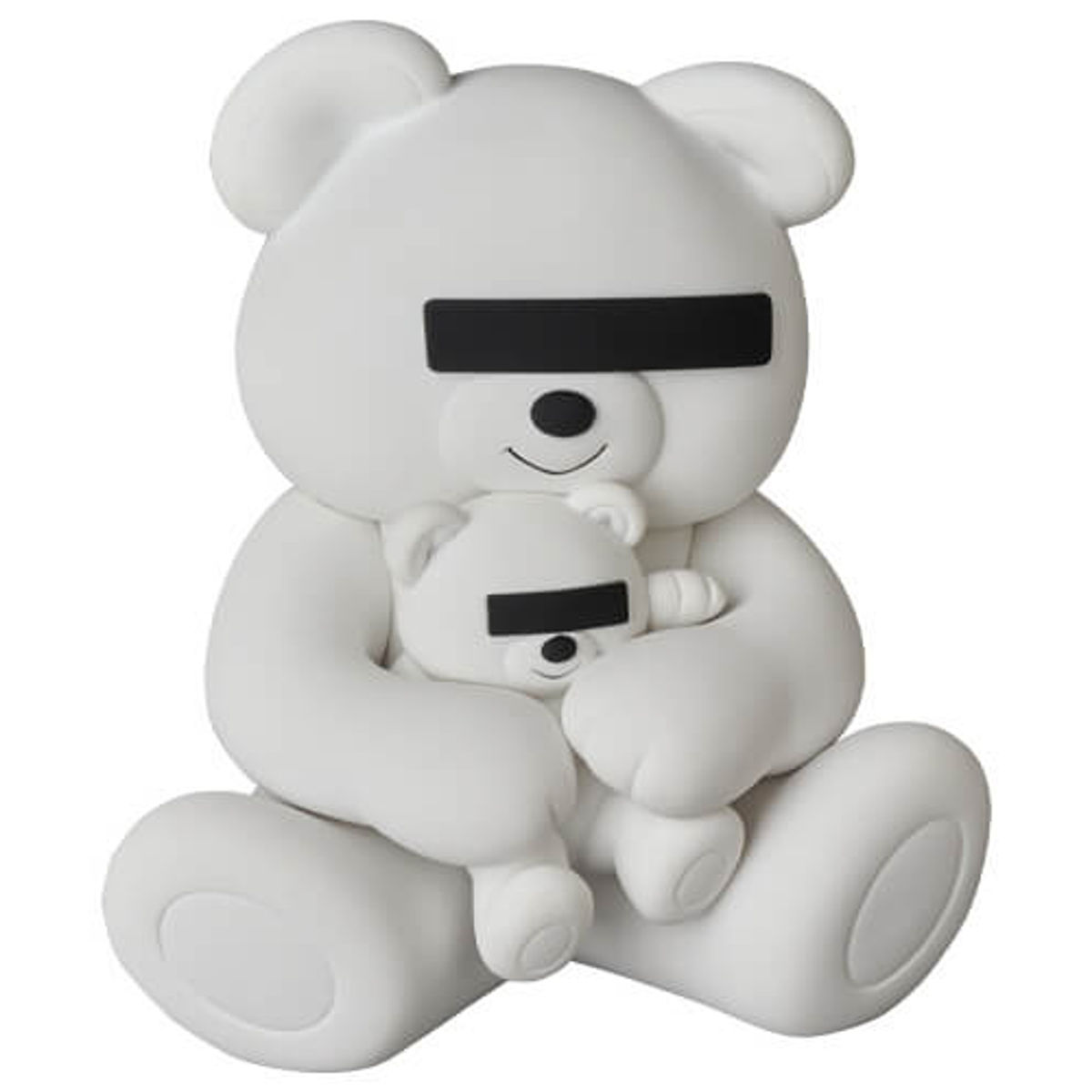 White VCD Undercover Bear