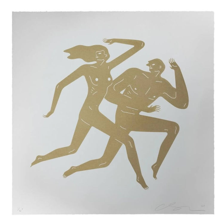 Exile Gold/White ver. by Cleon Peterson