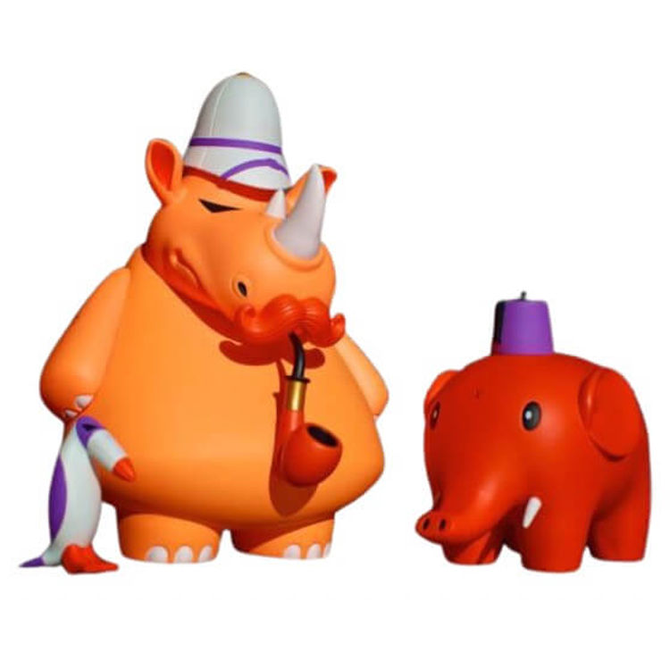 William, Reginald & Henry - Blue Sunshine by Frank Kozik