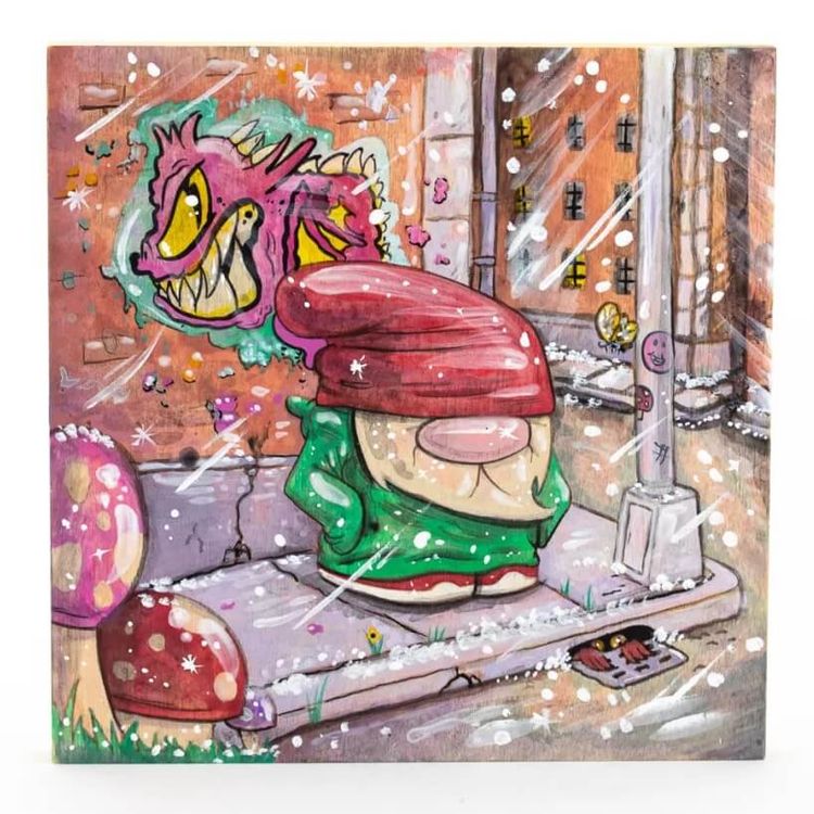 Winter Bernard by Karma Cartoons (Christian John Brunner)
