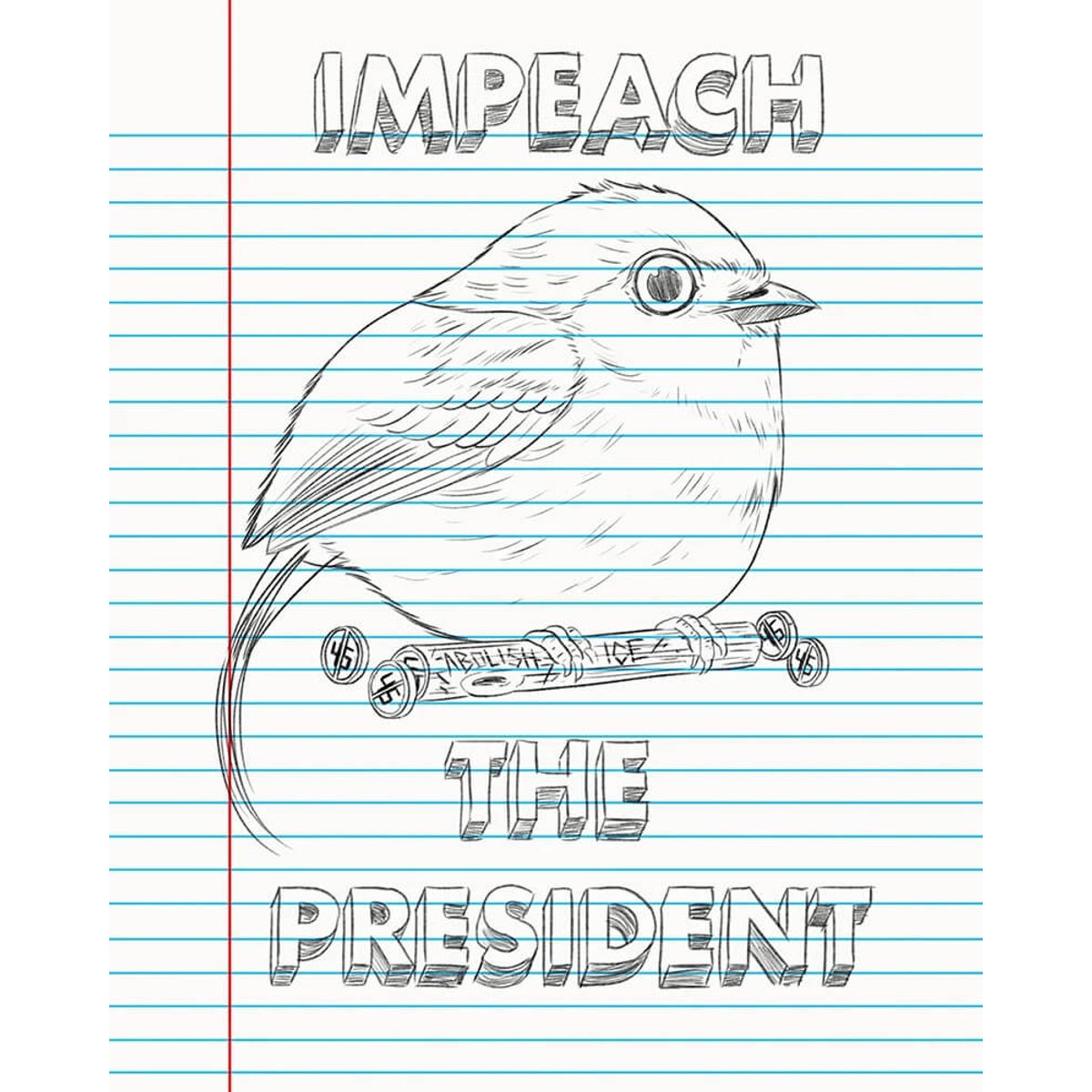 Wire-Tailed Manakin (Sketch)