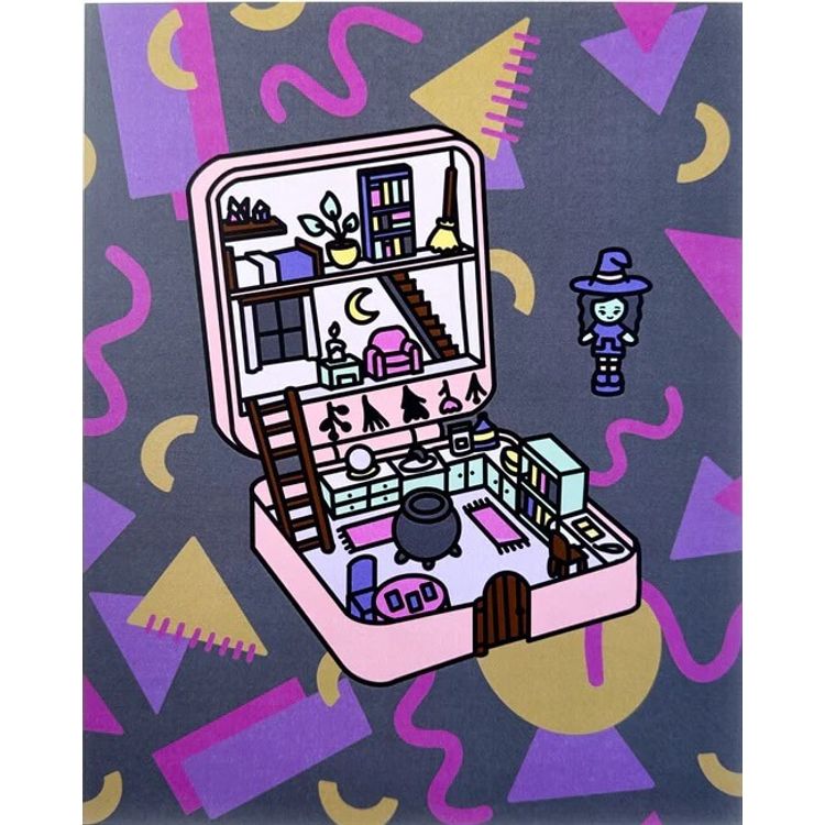 Witchy Pocket by Kitty with a Cupcake