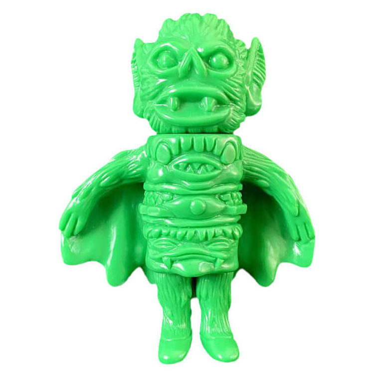Wolf Thing Bat Mother Neon Green by Joseph Harmon