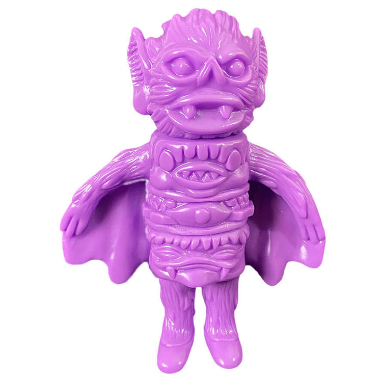 Wolf Thing Bat Mother Purple by Joseph Harmon