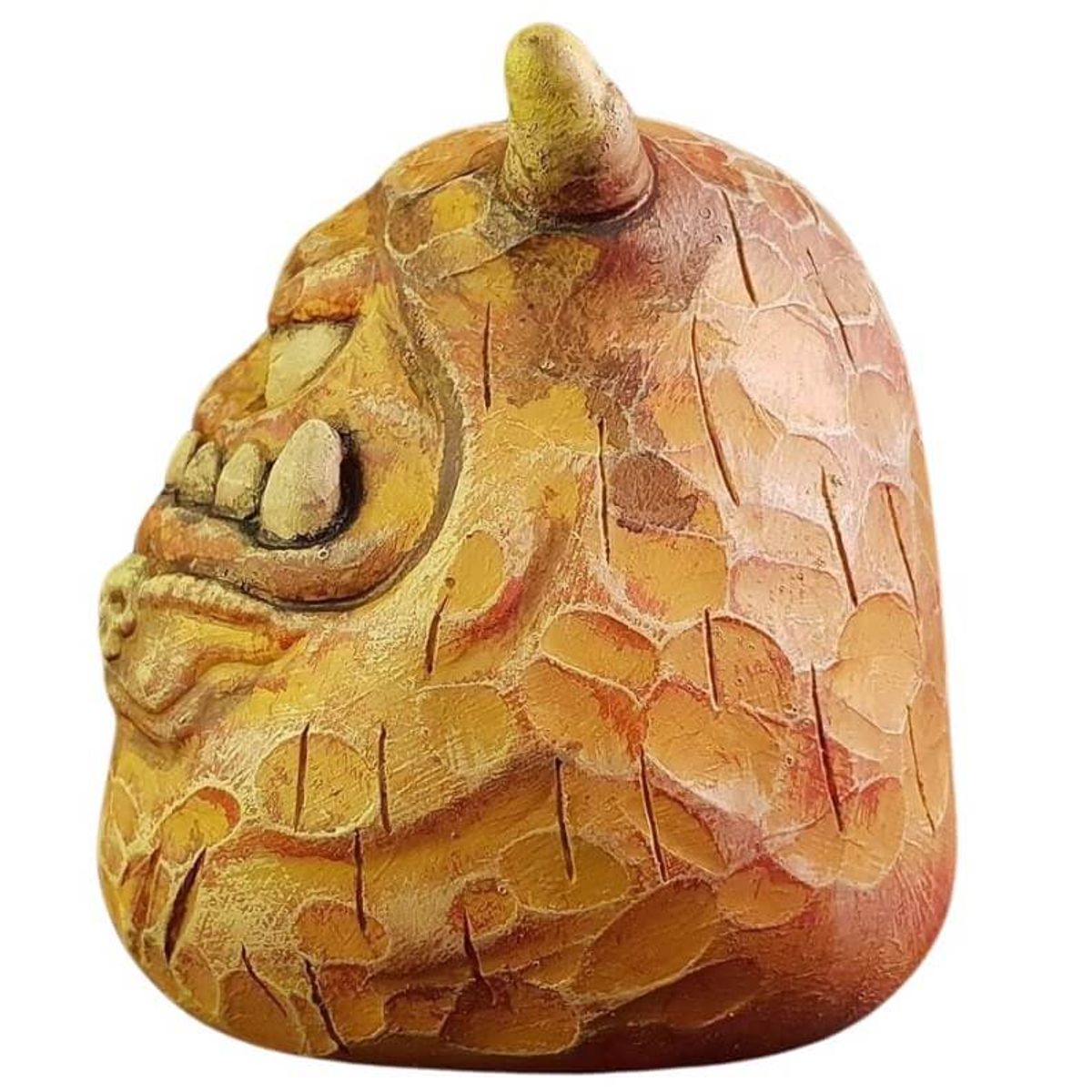 Wooden Daruma Demon Craft