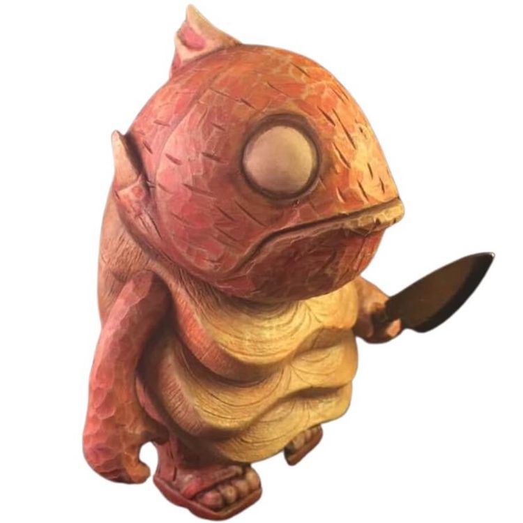 Red Wooden Maguro Senpai  by Little Good Thing