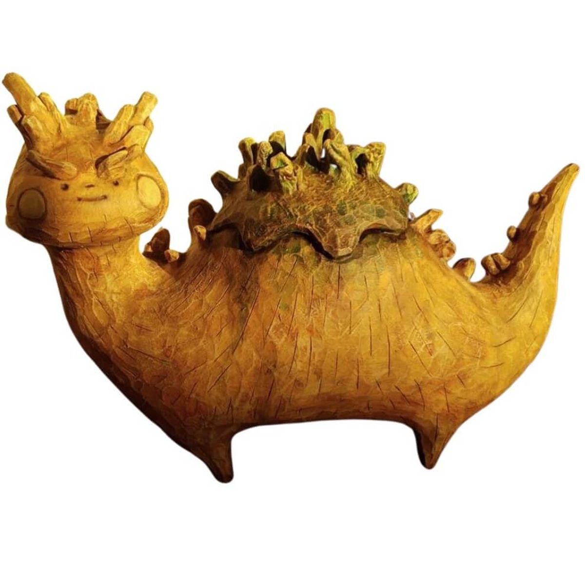 Wooden Mount Fuji Foodie Dino