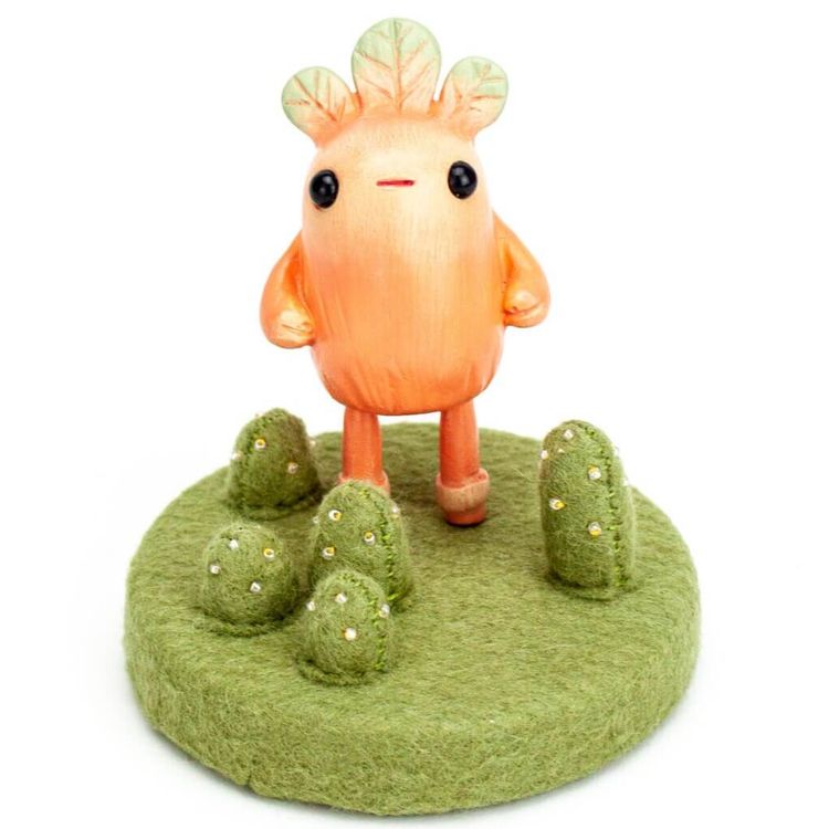 Woolbeast Sprite ~ Persimmon by Melissa Sue Stanley