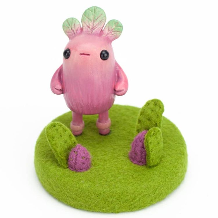 Woolbeast Sprite ~ Rasberry by Melissa Sue Stanley