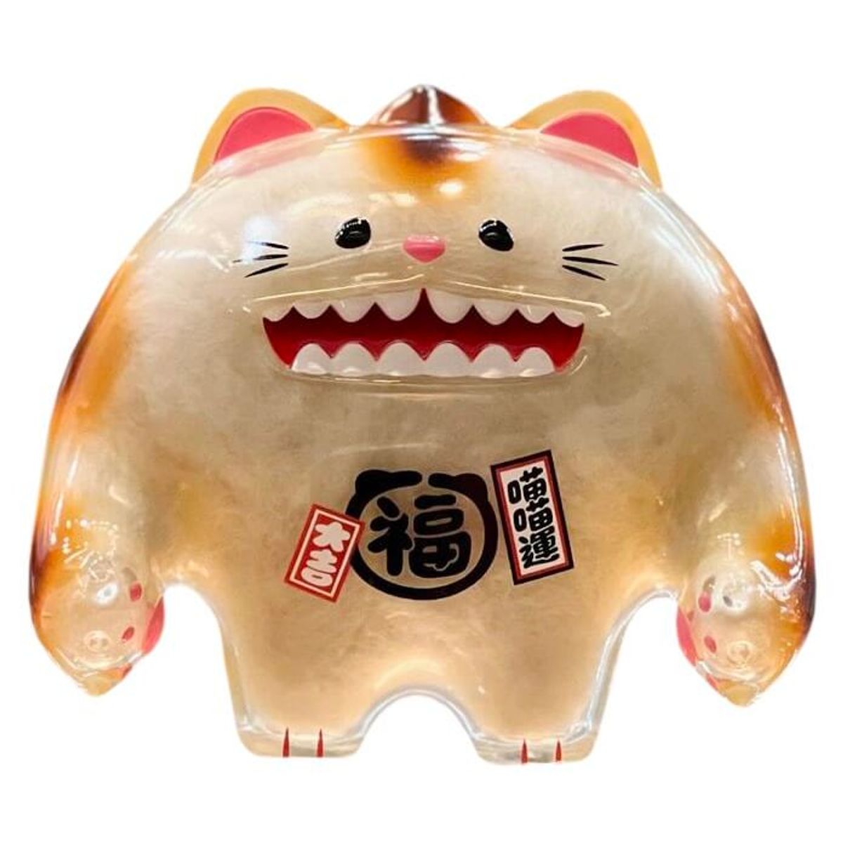 Woooody Lucky Fluffy Cat