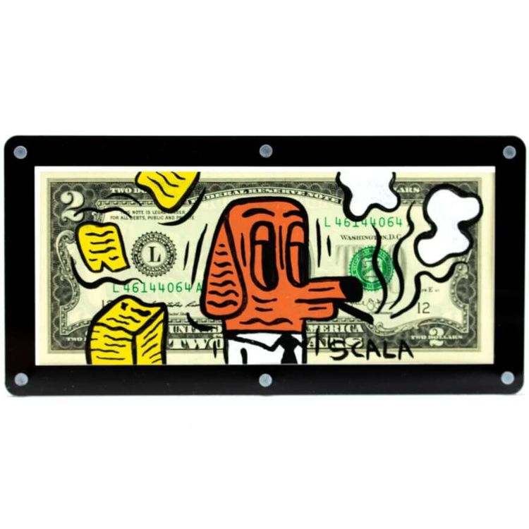 Work Dog Money – Orange by Vincent Scala