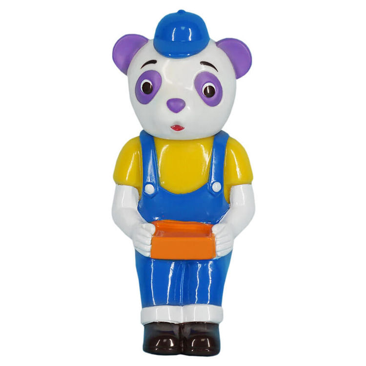 Worker Panda Lunch Time by Pointless Island