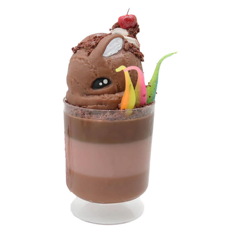 Worm Food Tall Sundae by Miracle Touch Studio