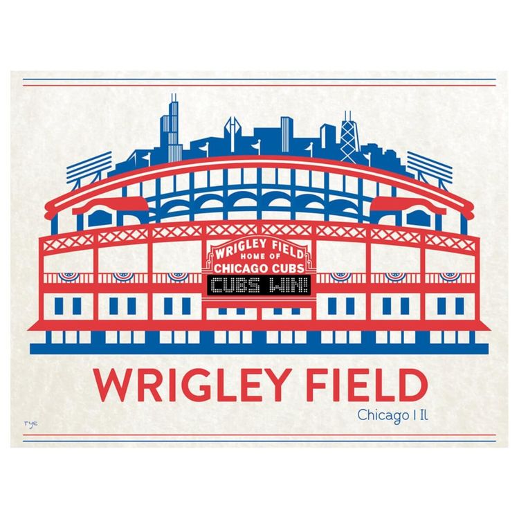 Wrigley Field by Ryan Hungerford
