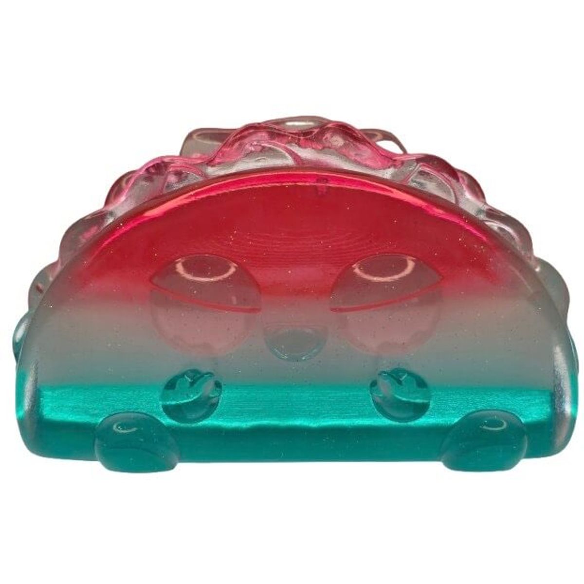 XL Doublecast Watermelon Colors Crunchee Taco