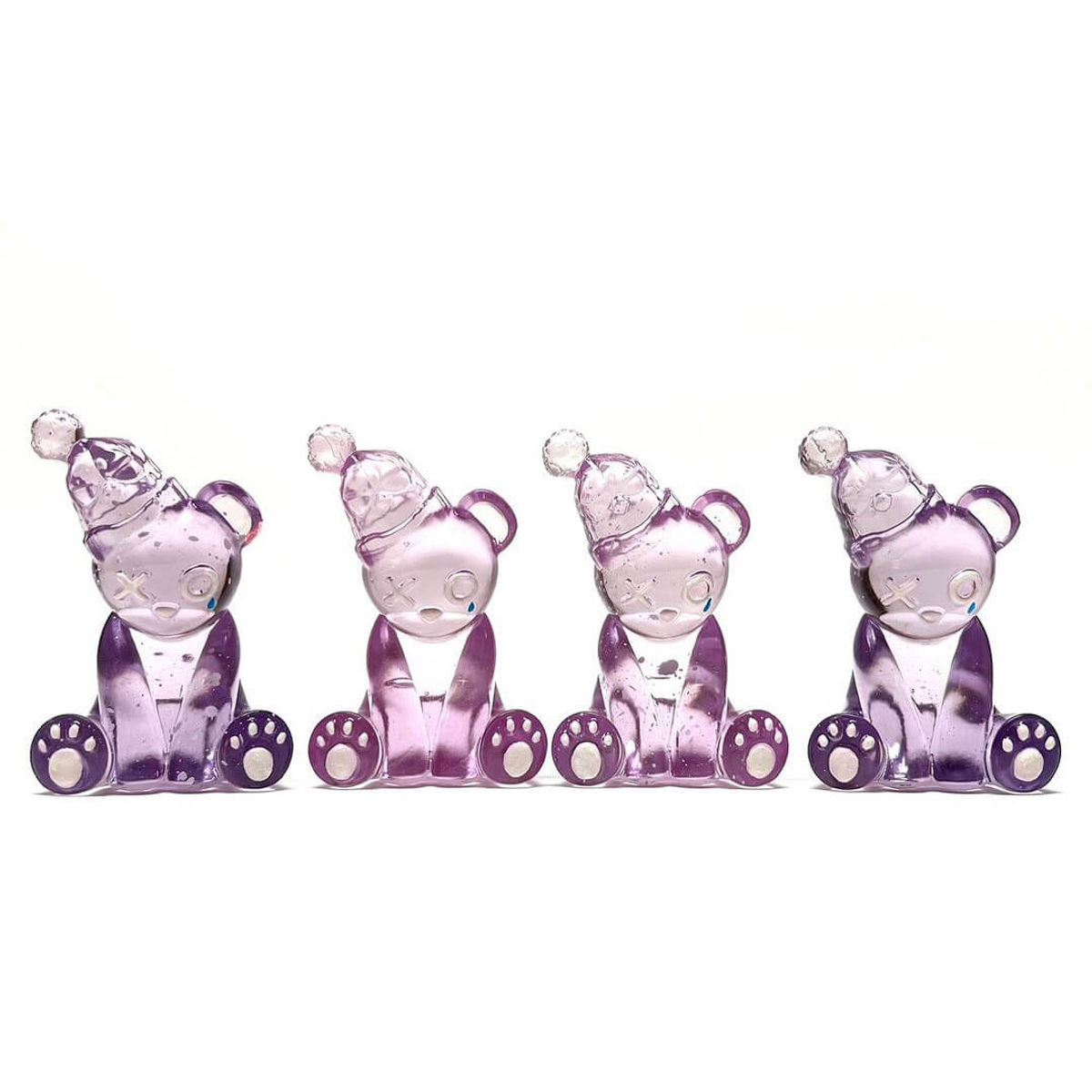 XO Clearly They Are Friends Clear Purple