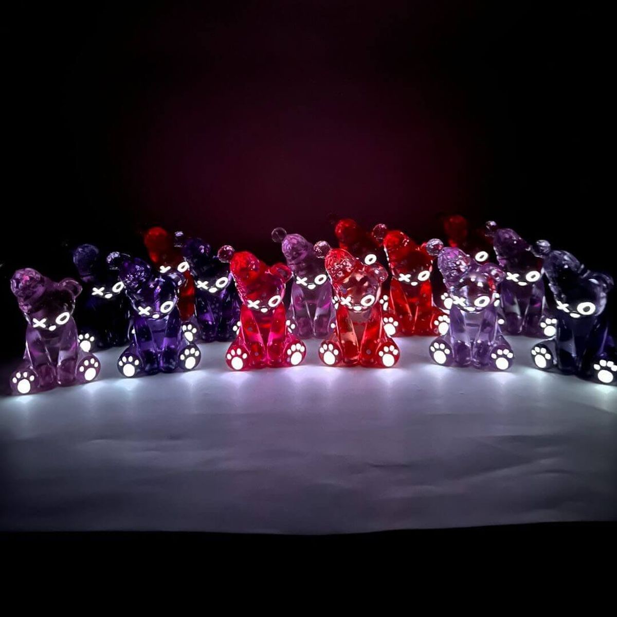 XO Clearly They Are Friends Clear Purple