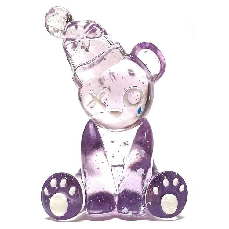 XO Clearly They Are Friends Clear Purple by Revise_D