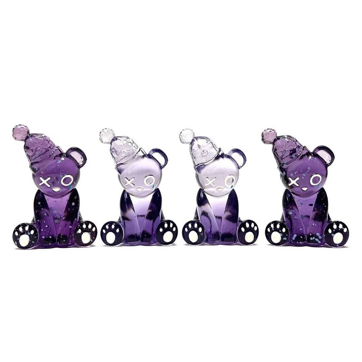 XO Clearly They Are Friends Clear Purple Gradient