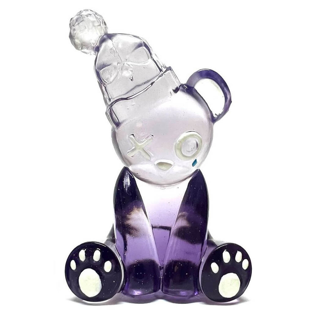 XO Clearly They Are Friends Clear Purple Gradient