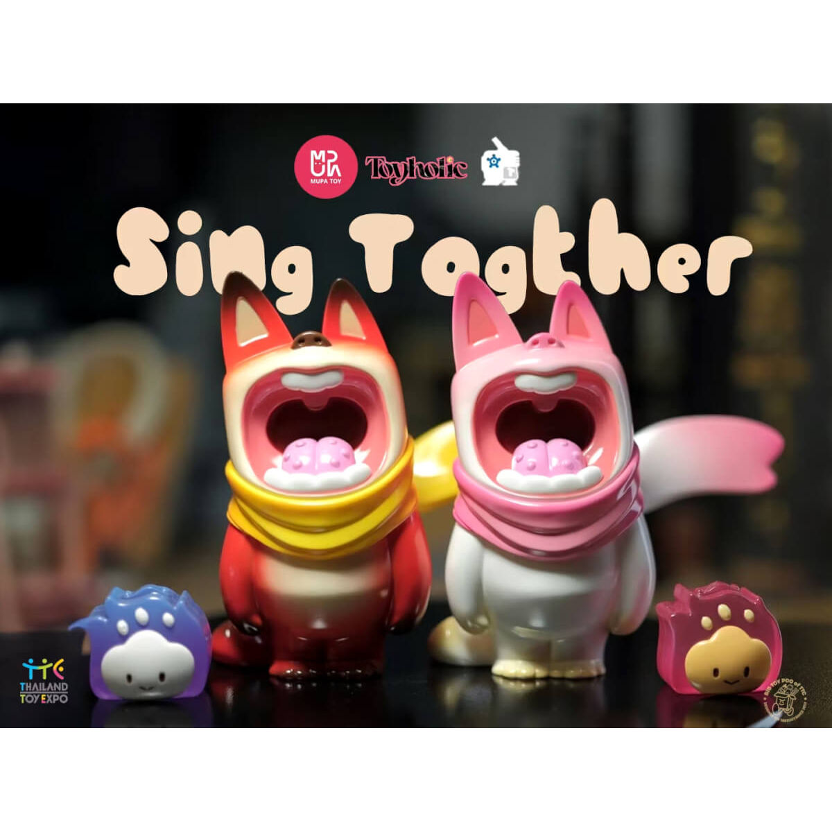 Xeno and Mallow Sing Together Red