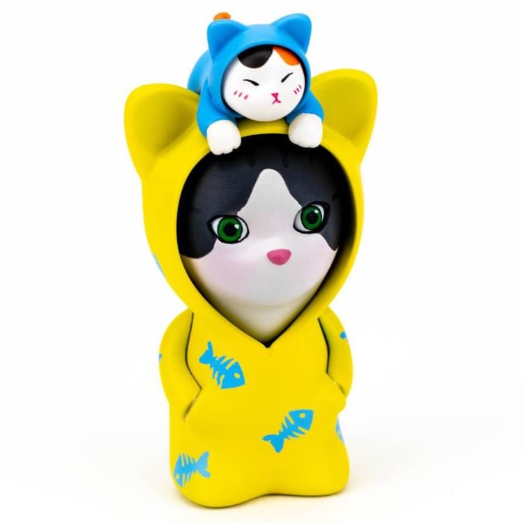 Y – Onesie Cat Family – fishbone by Space Rabbit Studio