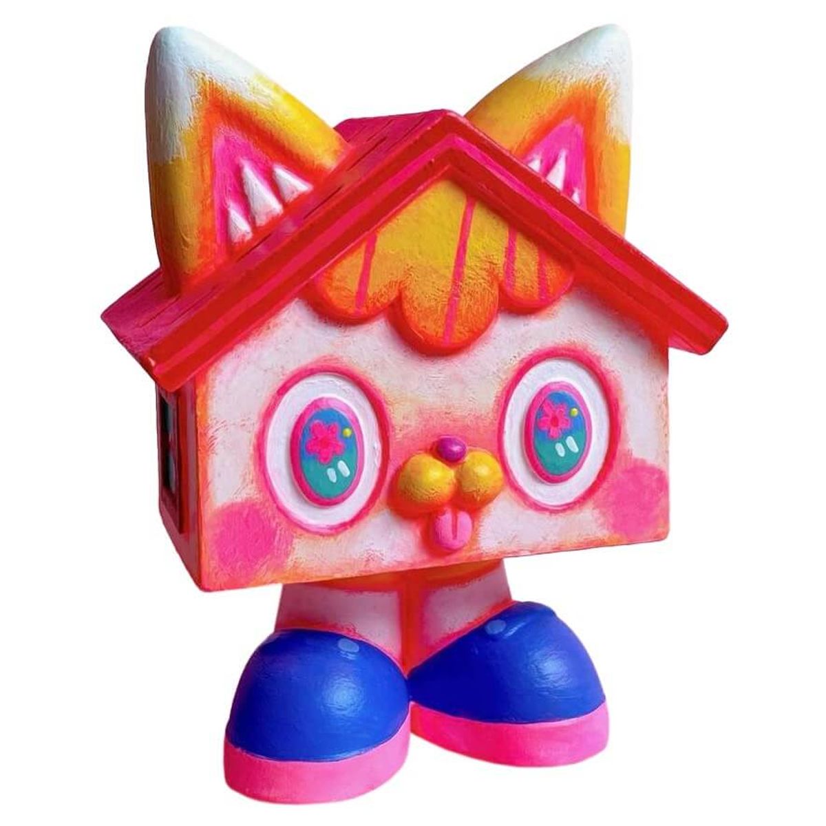 Yanaka Home Box Cat with Painting