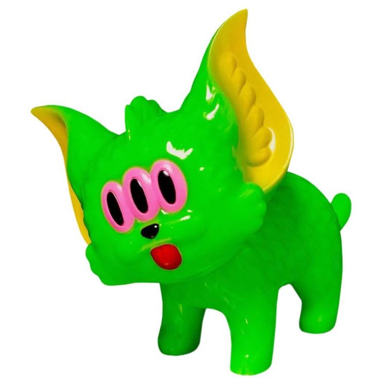 Yanchar Cat Flourescent Green by Art Junkie (Shinichiro AJ Kato)