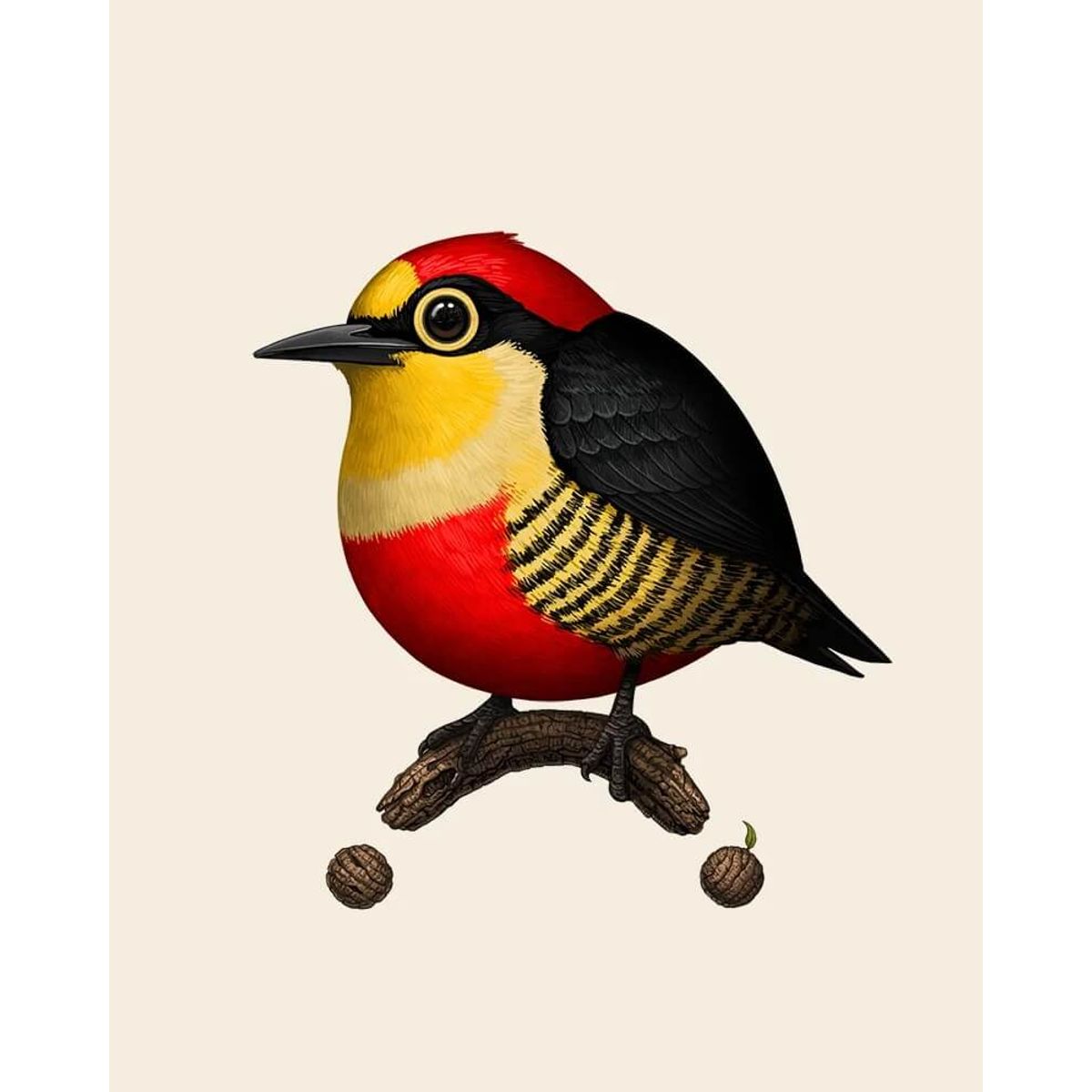 Yellow-Fronted Woodpecker