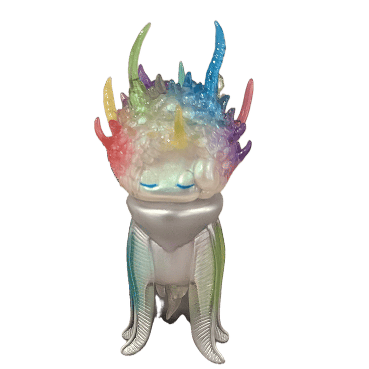 Clear glitter molding/Red/Blue/Green/Yellow by Yasu Ebineko