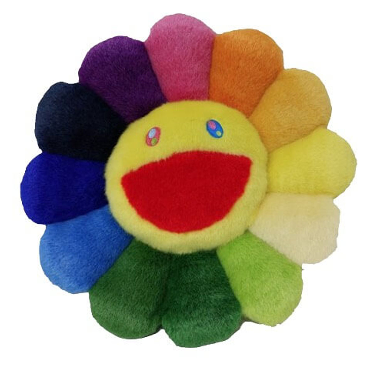 30cm MoMA Exclusive - Rainbow/Yellow  Murakami Flower