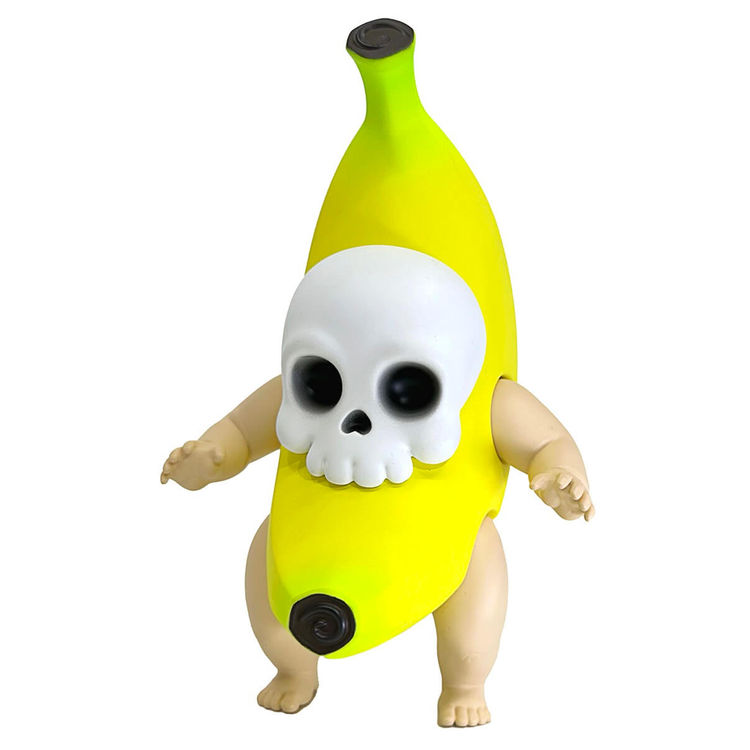 Yellow Baby Skull Banana Baby by Hand Candy Toys