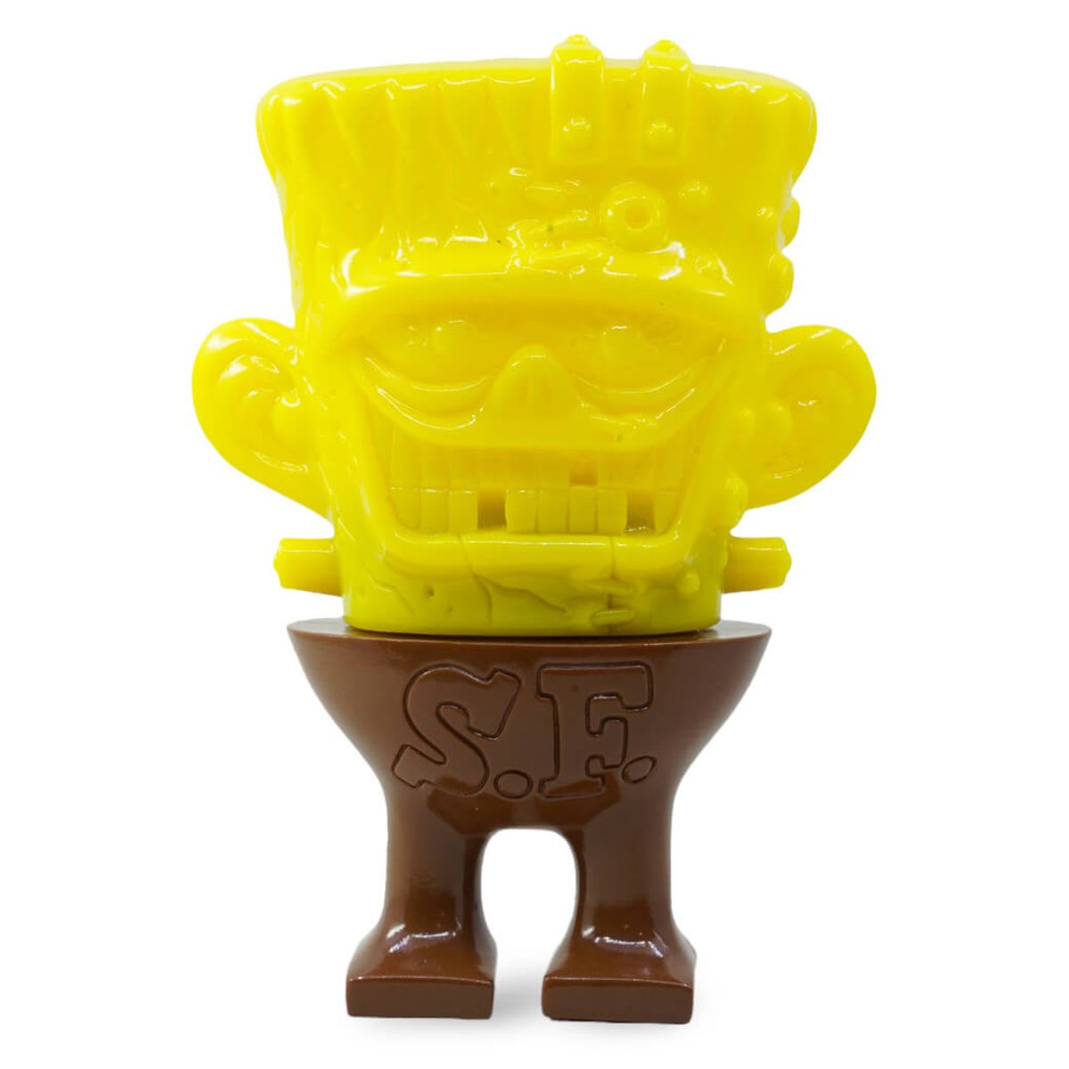 Yellow Brown Franken Crack