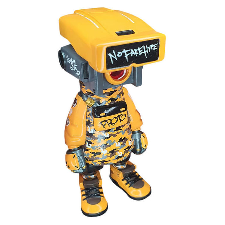 Yellow Camo No Fake Hype Proto by Mech Designs
