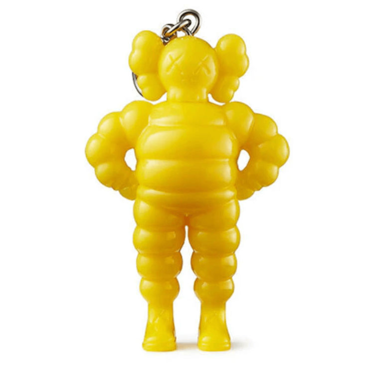 Yellow Chum Keychain by Kaws (Brian Donnelly)