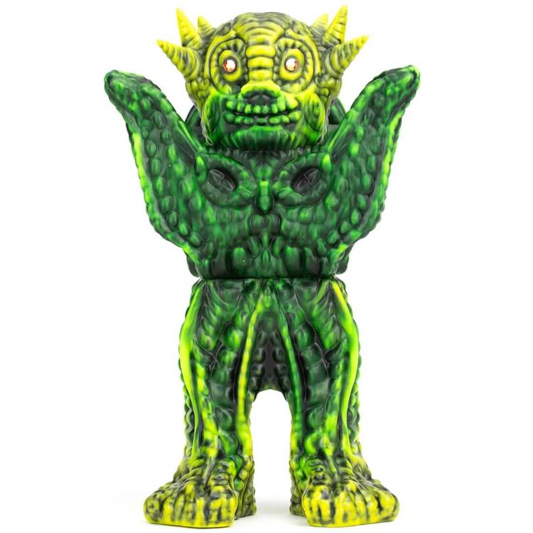 Beautiful Insect: Green/Yellow Double Pour by Zimot