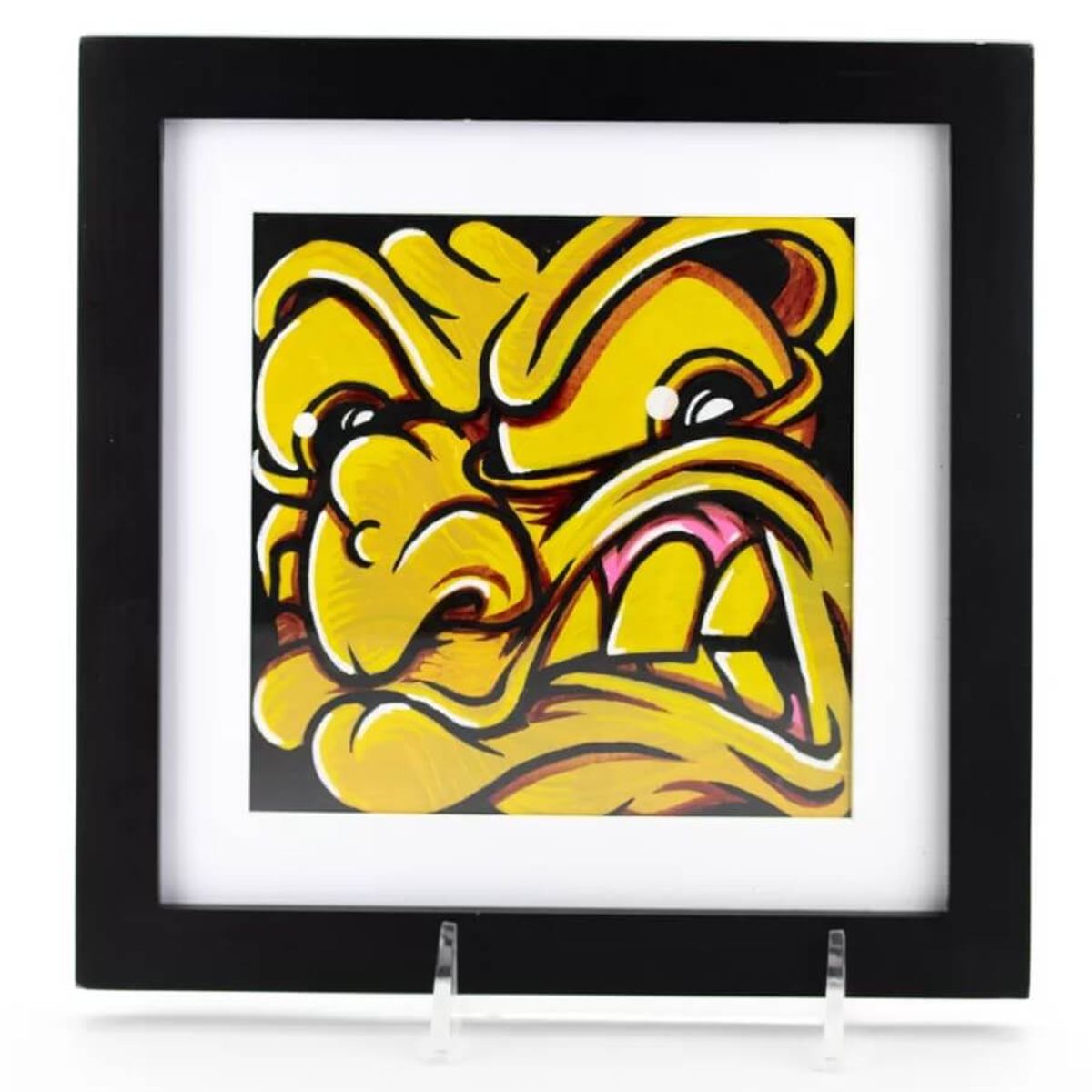 Yellow Fury Face