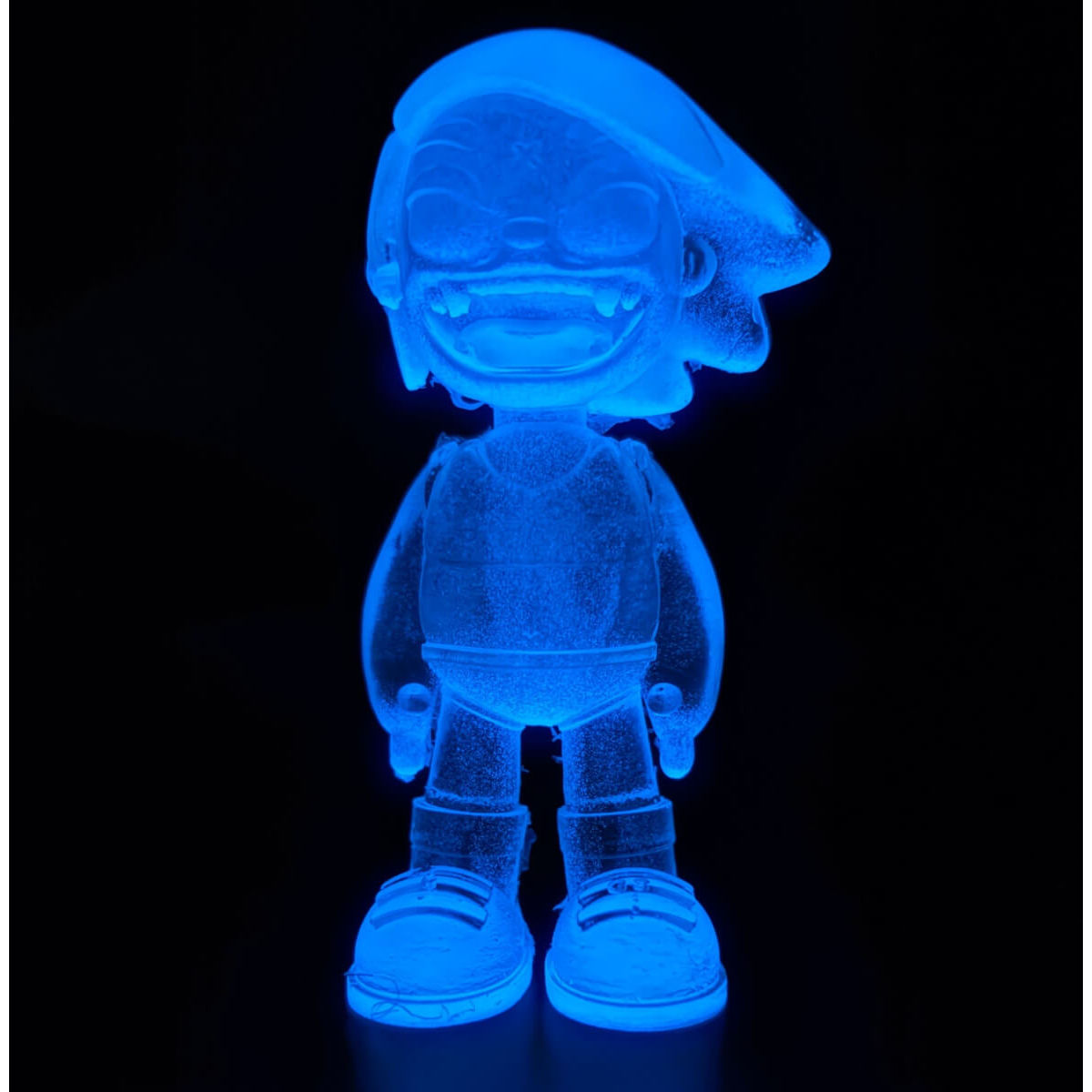 Yellow Hand Pour Piper Resin