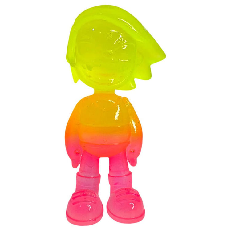 Yellow Hand Pour Piper Resin by Nicky Davis 
