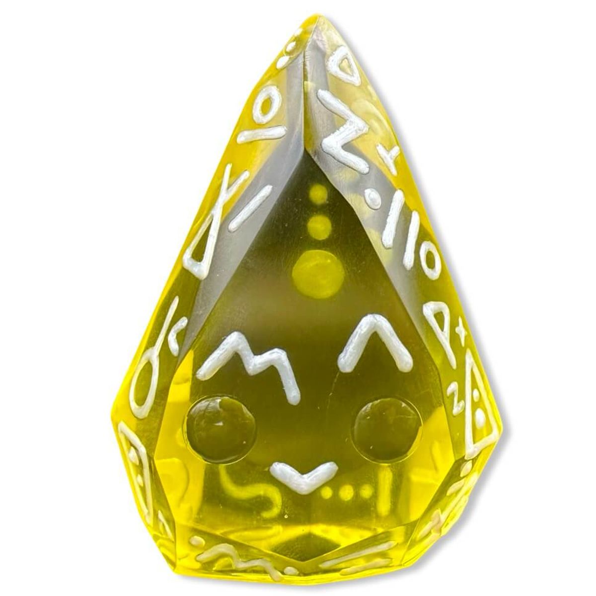 Yellow Rune Graffiti Star Mega Prismite