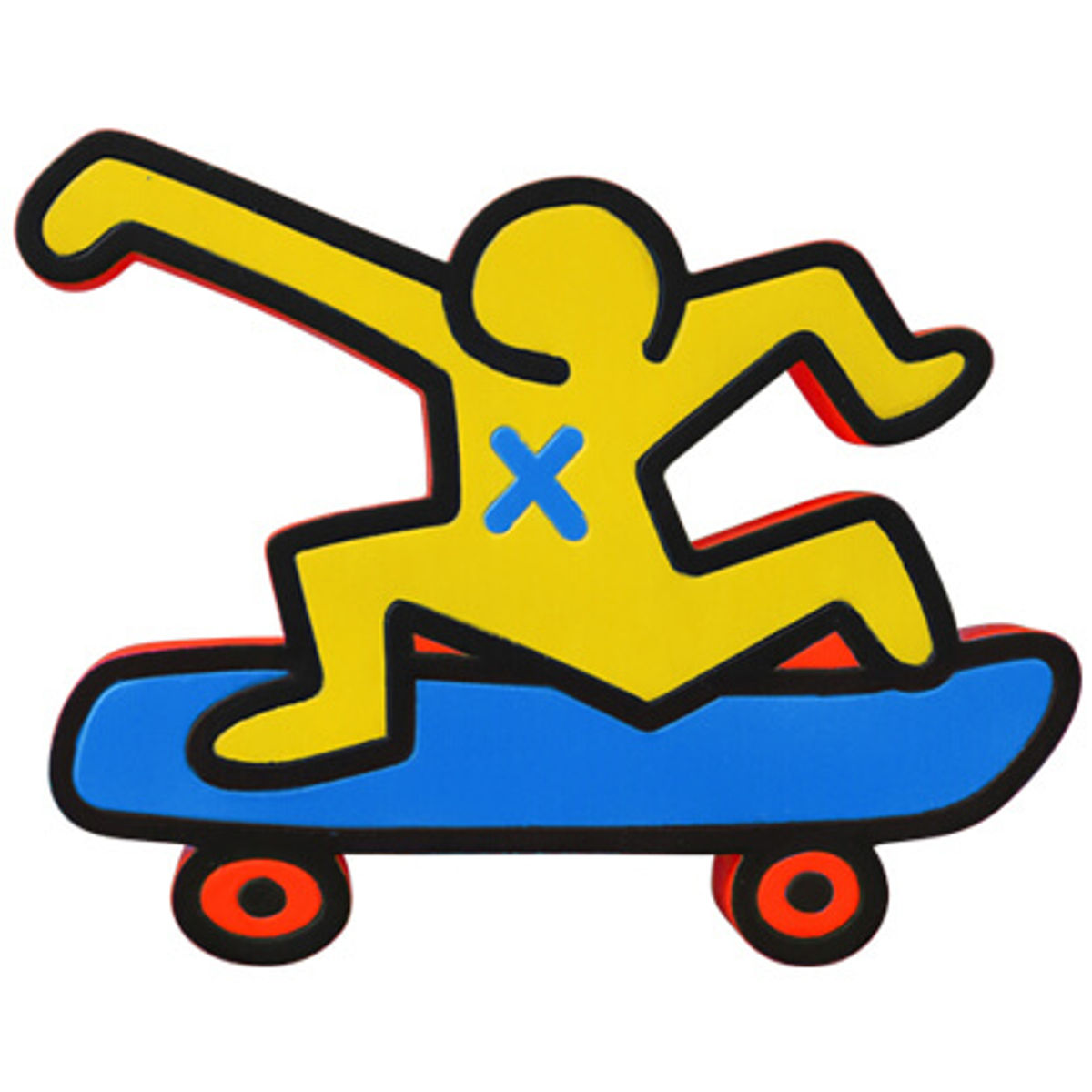 Yellow Skateboarder Mini VCD