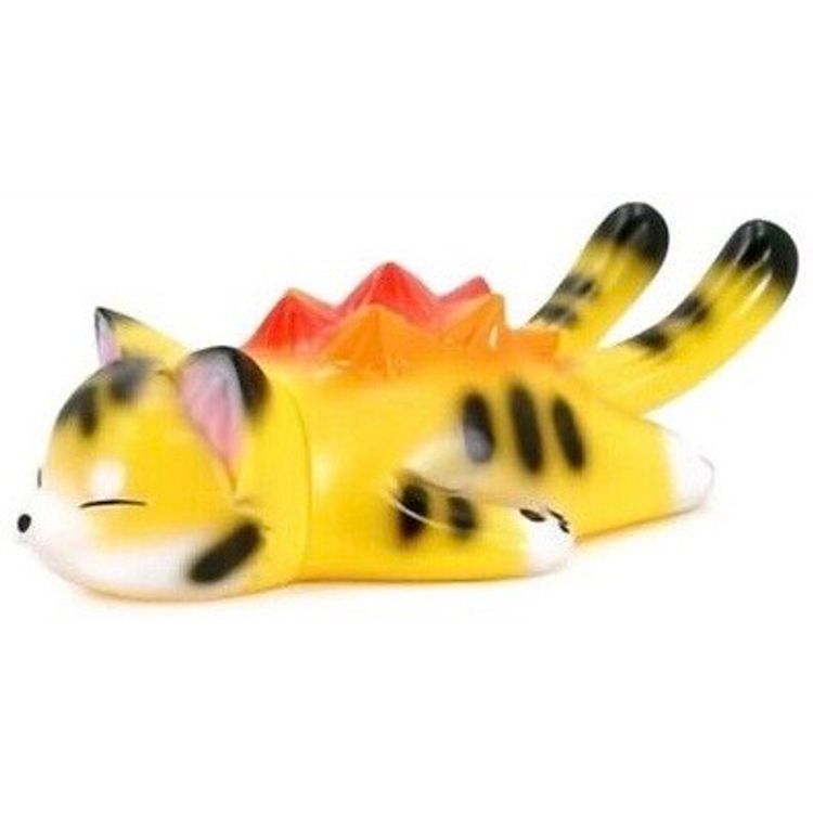 Yellow Tiger Sleeping Negora by Konatsu Koizumi