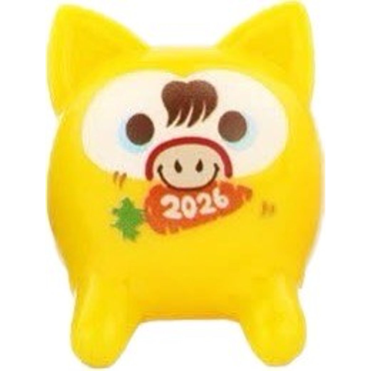 Yellow Year of the Horse Cat Daruma