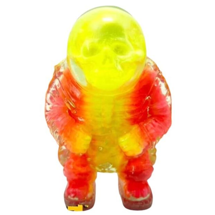 Yellow & Red Cosmonaut by Dingy Dave