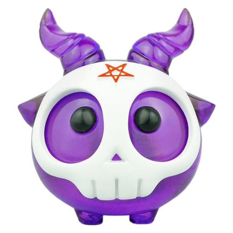 Yorick the Skull Purple by Zintears